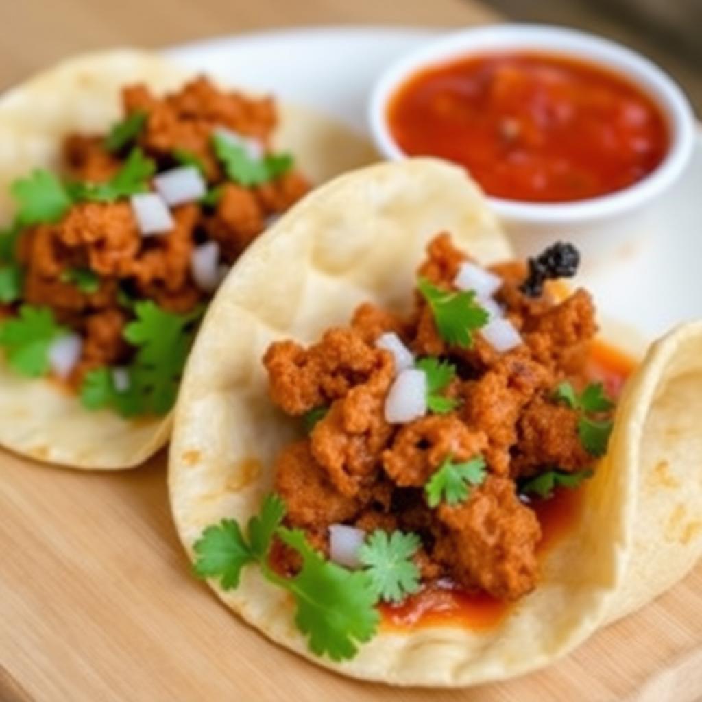 Tacos de Chicharrón