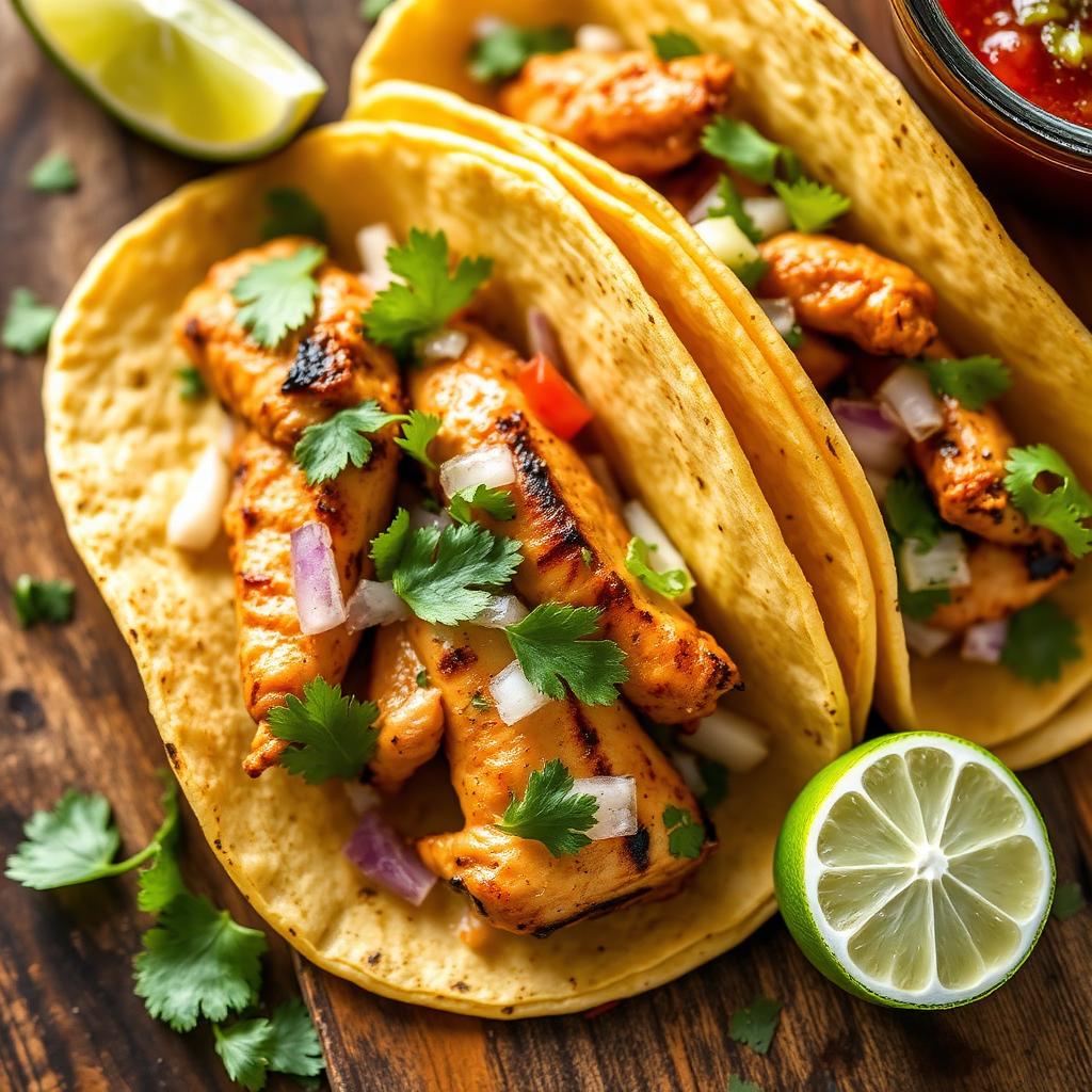 Tacos de Pollo